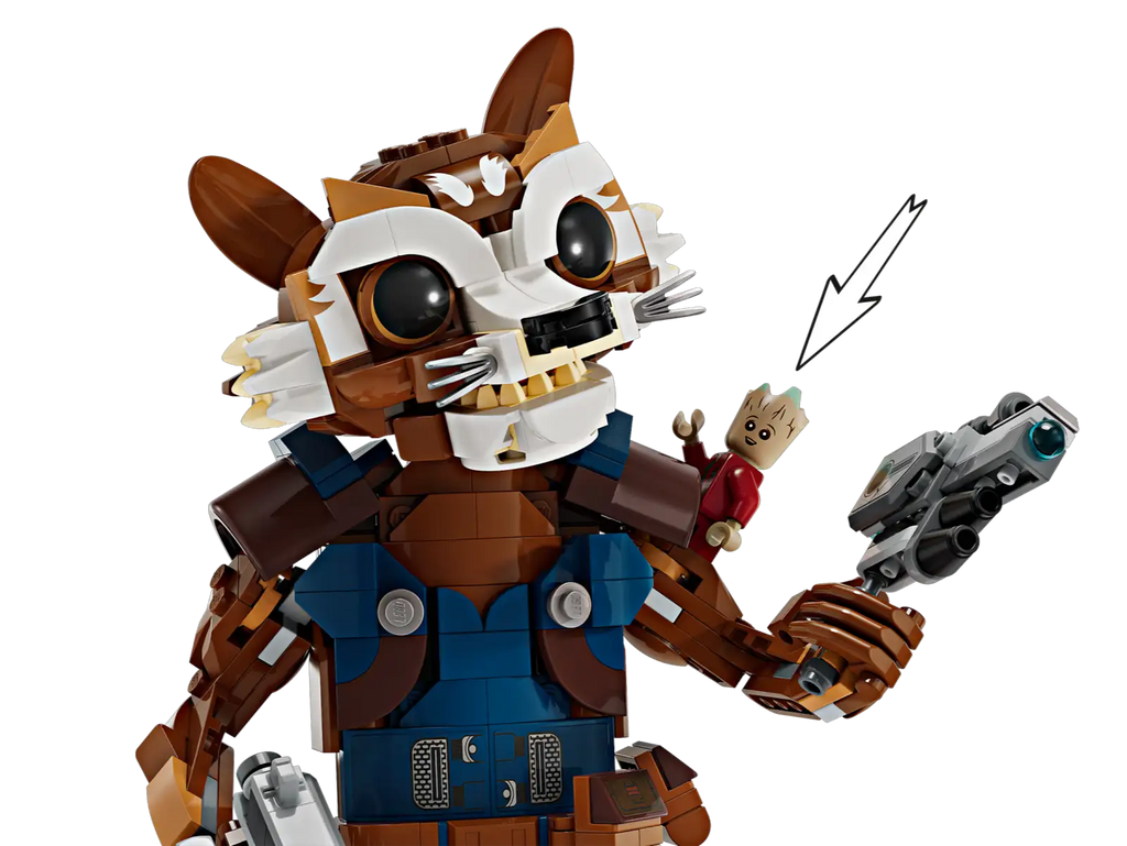 Lego Marvel Rocket Baby Groot Ages 10 Playful Minds