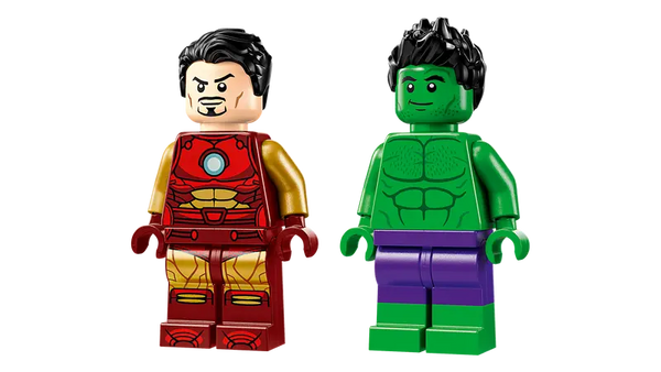 Lego: Marvel Iron Man with Bike and The Hulk - Ages 4+