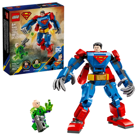 Lego: DC Superman™ Mech vs. Lex Luthor™ - Ages 6+