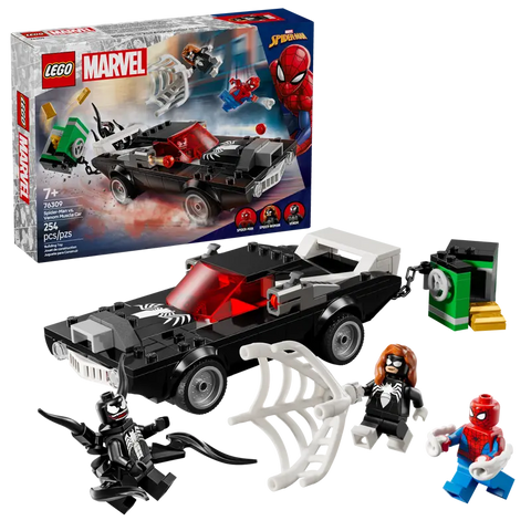 Lego: Marvel Spider-Man vs. Venom Muscle Car - Ages 7+