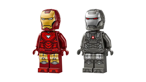 Lego Marvel Iron Man & War Machine vs. Hammer Drones Building Toy