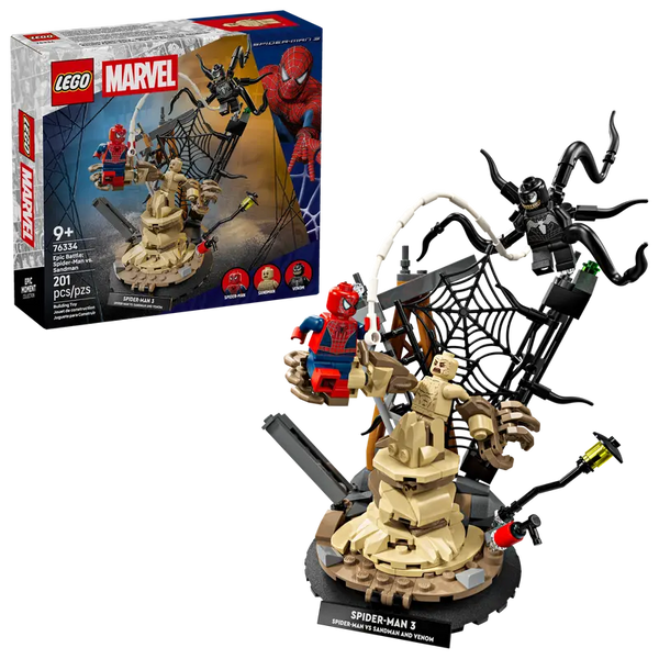 Lego: Marvel Epic Battle: Spider-man vs. Sandman - Ages 9+