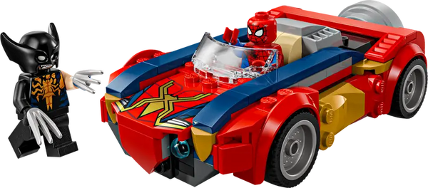 Lego: Marvel Spider-Man Car vs. Venomized Wolverine - Ages 7+