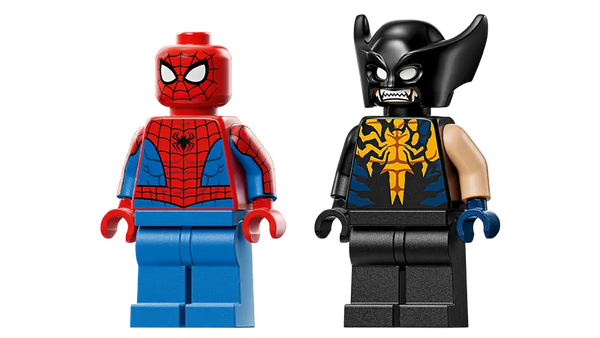 Lego: Marvel Spider-Man Car vs. Venomized Wolverine - Ages 7+