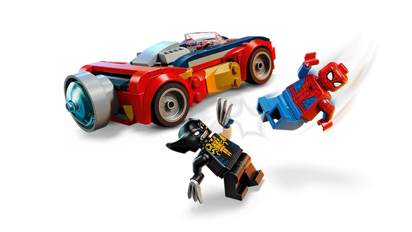 Lego: Marvel Spider-Man Car vs. Venomized Wolverine - Ages 7+