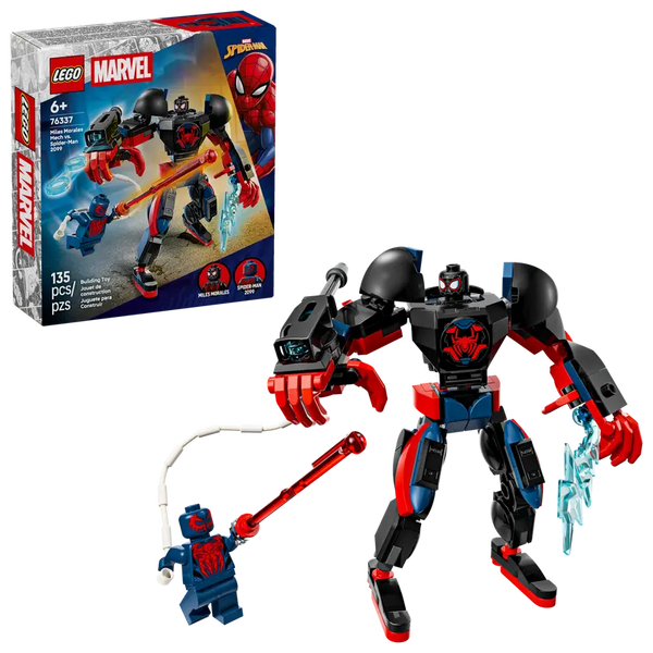 Lego: Marvel Miles Morales Mech Vs. Spider-Man - Ages 6+