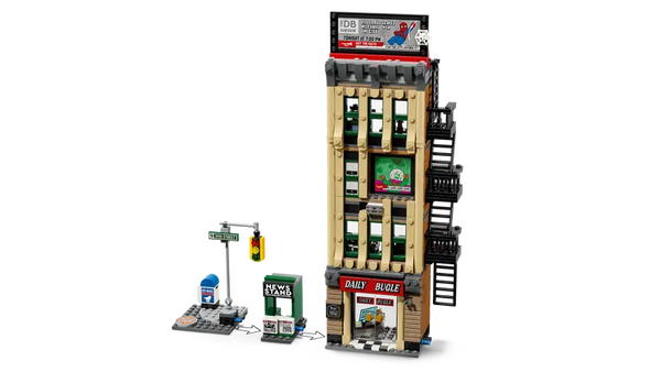 Lego: Marvel Spider-Man Vs. Mysterio: The Daily Bugle - Ages 10+