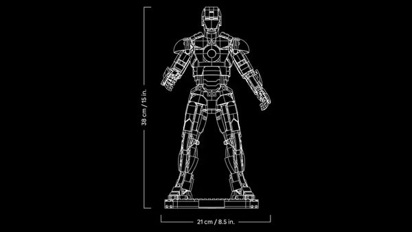 Lego: Marvel Iron Man Mark 3 Collectors Edition - Ages 18+