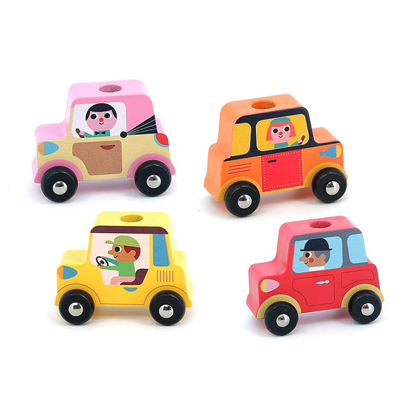 Vilac - Stacking Cars by Ingela P Arrhenius