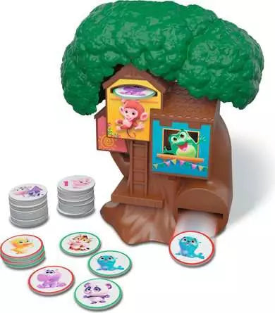 Think Fun: Friends Tree House Frog's Super Slide Game - Ages 3+