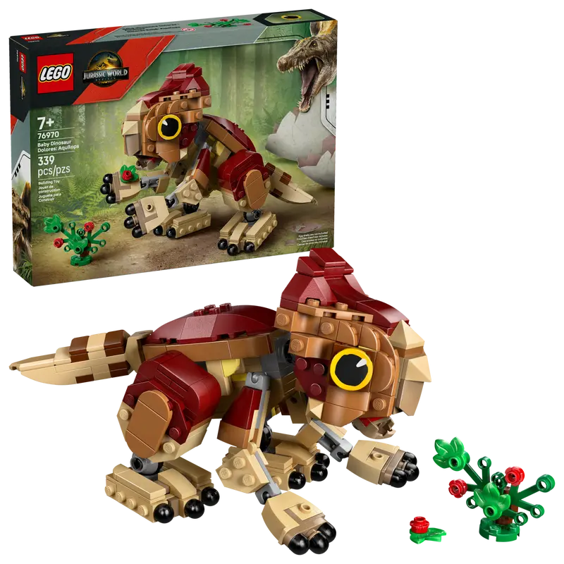Lego: Jurassic World Baby Dolores: Aquilops - Ages 7+