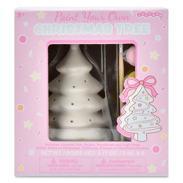 Paint Your Own Christmas Tree with Lights - Iscream