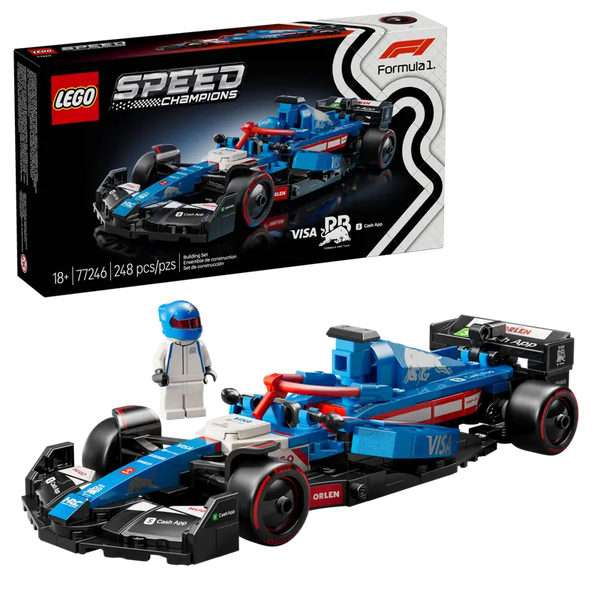 Lego: Speed Visa Cash App RB VCARB 01 F1® Race Car - Ages 18+