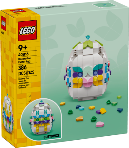 Lego: Decorative Easter Egg - Ages 9+