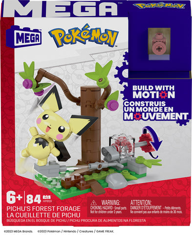 Mega Pokemon Pichu's Forest Forage - Ages 6+