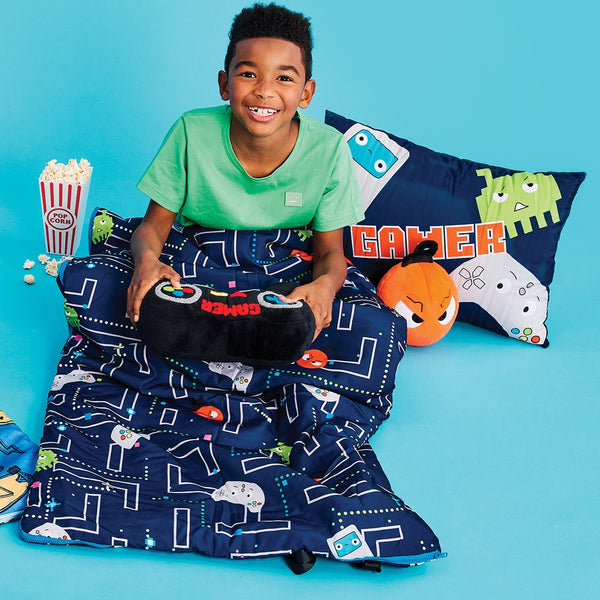 IS: Gamer Glitch Sleeping Bag Set - Ages 3+