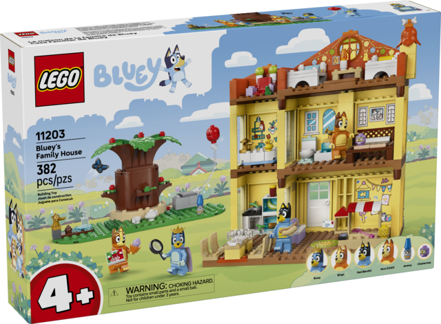 Lego:  Bluey's Family House V39- Ages 4+
