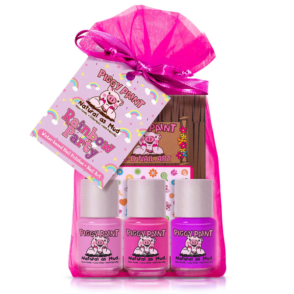Piggy Paint: Rainbow Party Gift Set - Ages 3+