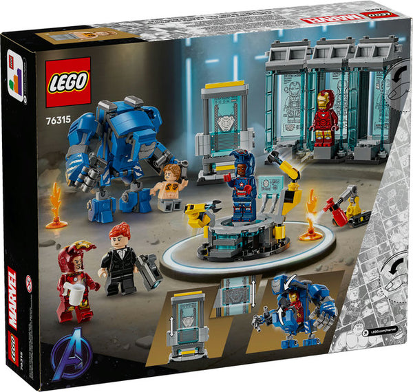 Lego: Iron Man's Laboratory: Hall.. V39 Ages 8+