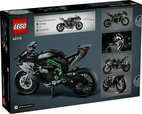 Lego: Technic Kawasaki Ninja H2R Motorcycle - Ages 10+