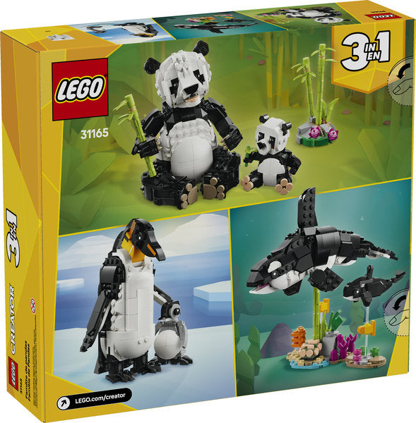 Lego: Creator Wild Animals - Panda Family - Ages 8+