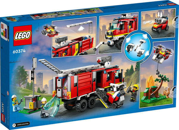 City: Fire Command Truck - Ages 7+