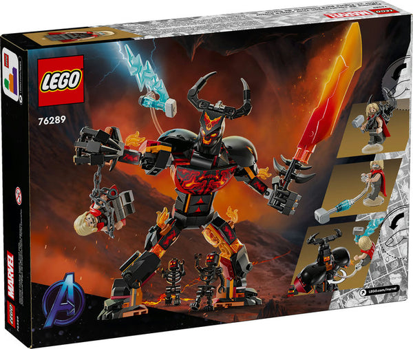 Lego: Thor Vs. Surtur Construction Figure - Ages 8+