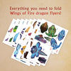 Klutz: Wings of Fire Folded Flyers - Ages 8+