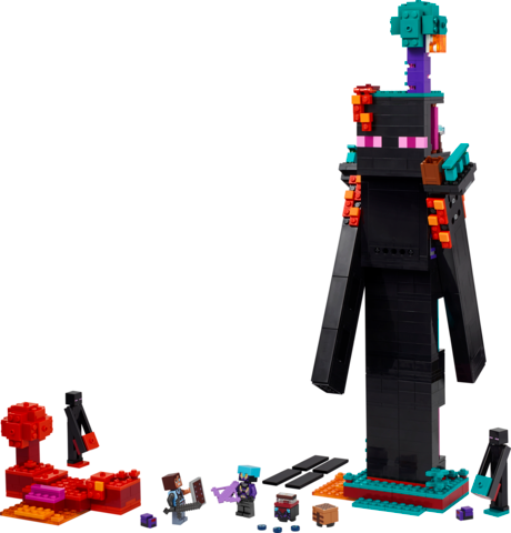Lego: Minecraft - The Enderman Tower - Ages 9+