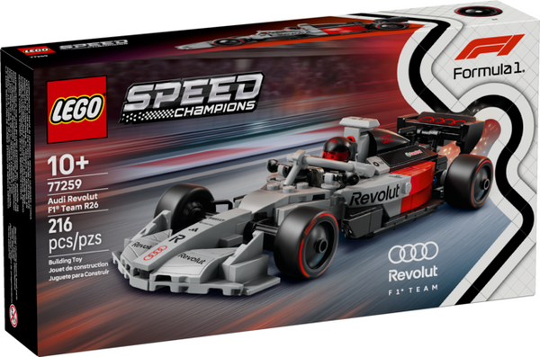 Lego: Audi Revolut F1 Team R26 Race Car - Ages 10+