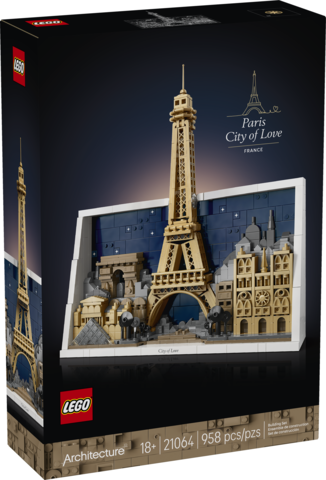 Lego: Architecture Paris - City of Love - Ages 18+