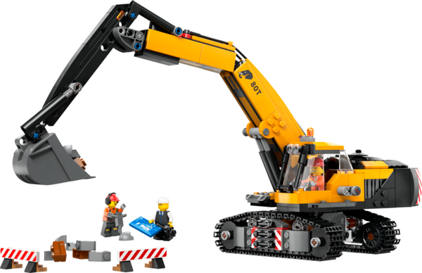 Lego: City - Yellow Construction Excavator -  Ages 8+