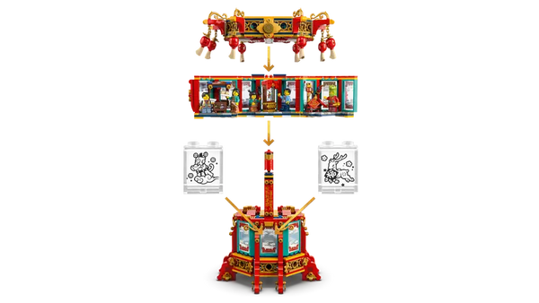 Lego: The Spring Festival Trotting Lantern - Ages 9+