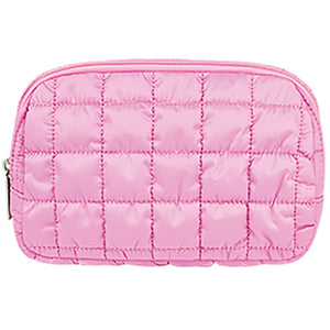 IS: Pink Quilted Belt Bag