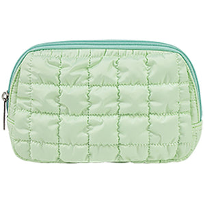 IS: Mint Quilted Belt Bag