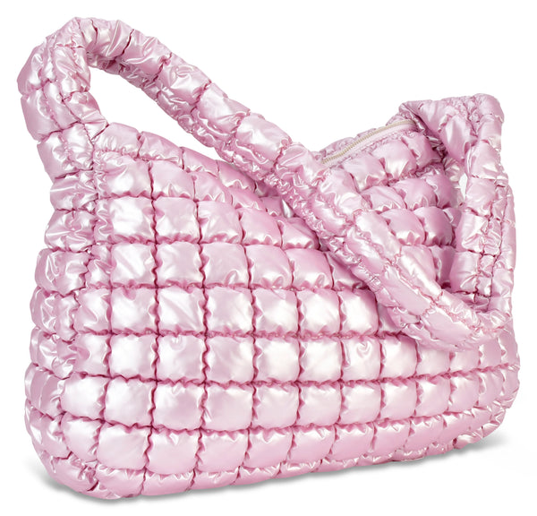 Icy Rose Puffer Overnight Bag - Iscream