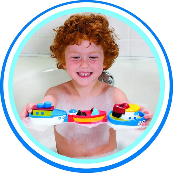 Alex: Magnetic Boats in the tub- Ages 2+