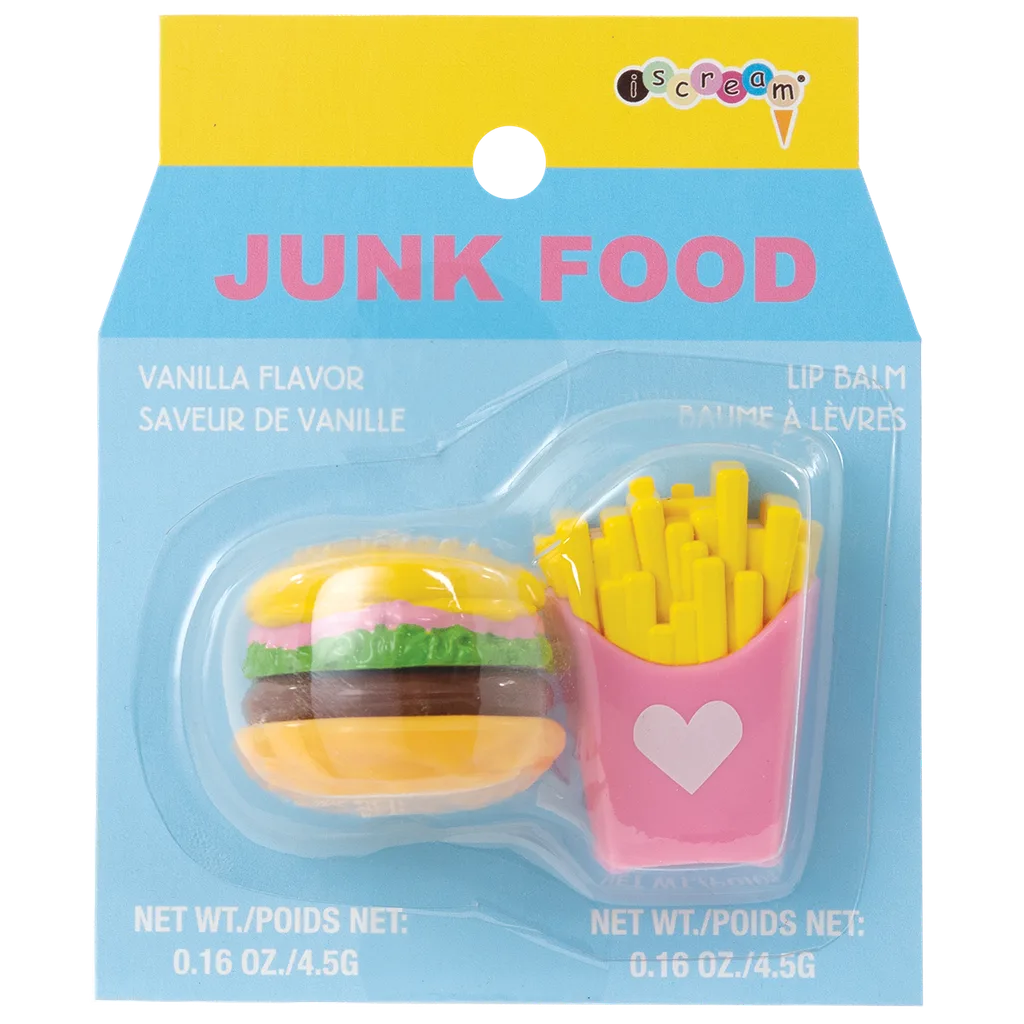 IS: Junk Food Lip Balm Set - Ages 3+