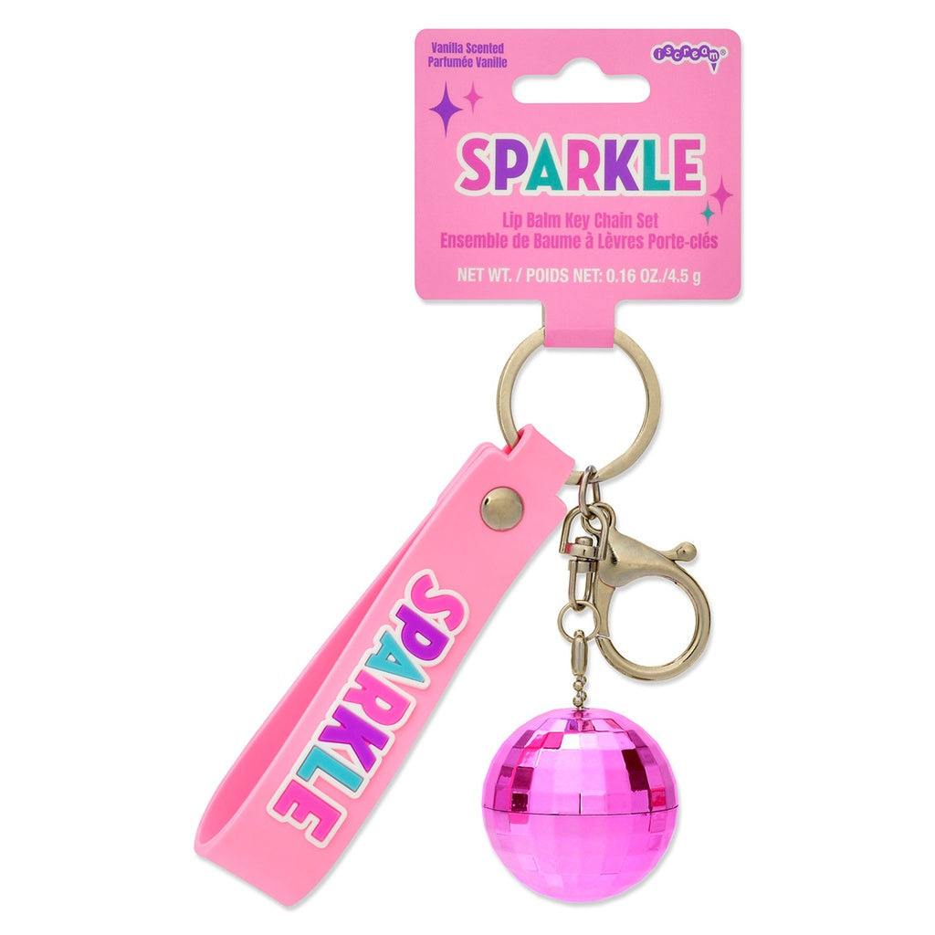 IS: Sparkle Lip Balm Keychain Set - Ages 6+