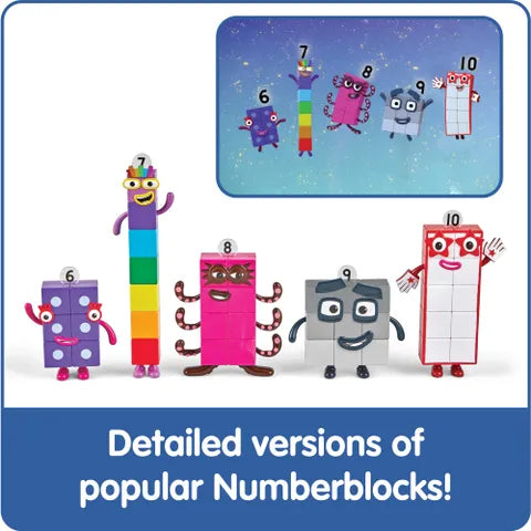Numberblocks Friends: Six to Ten Figure Set - Ages 3+