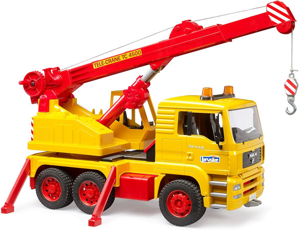 Bruder: MAN TGA Crane Truck 50th Anniversary - Ages 3+