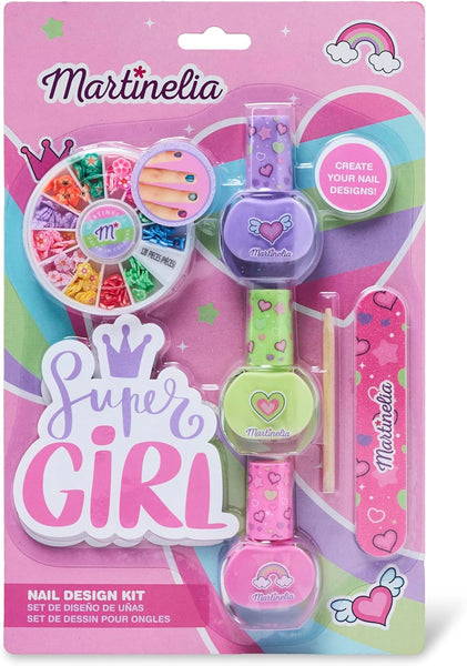 Martinelia: Super Girl Nail Design Kit - Ages 3+