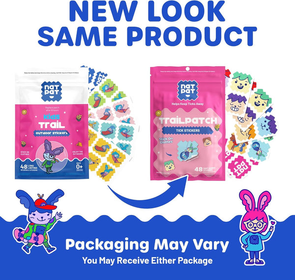 NatPat: Trail Patch Tick Repellent Stickers - Ages 0+