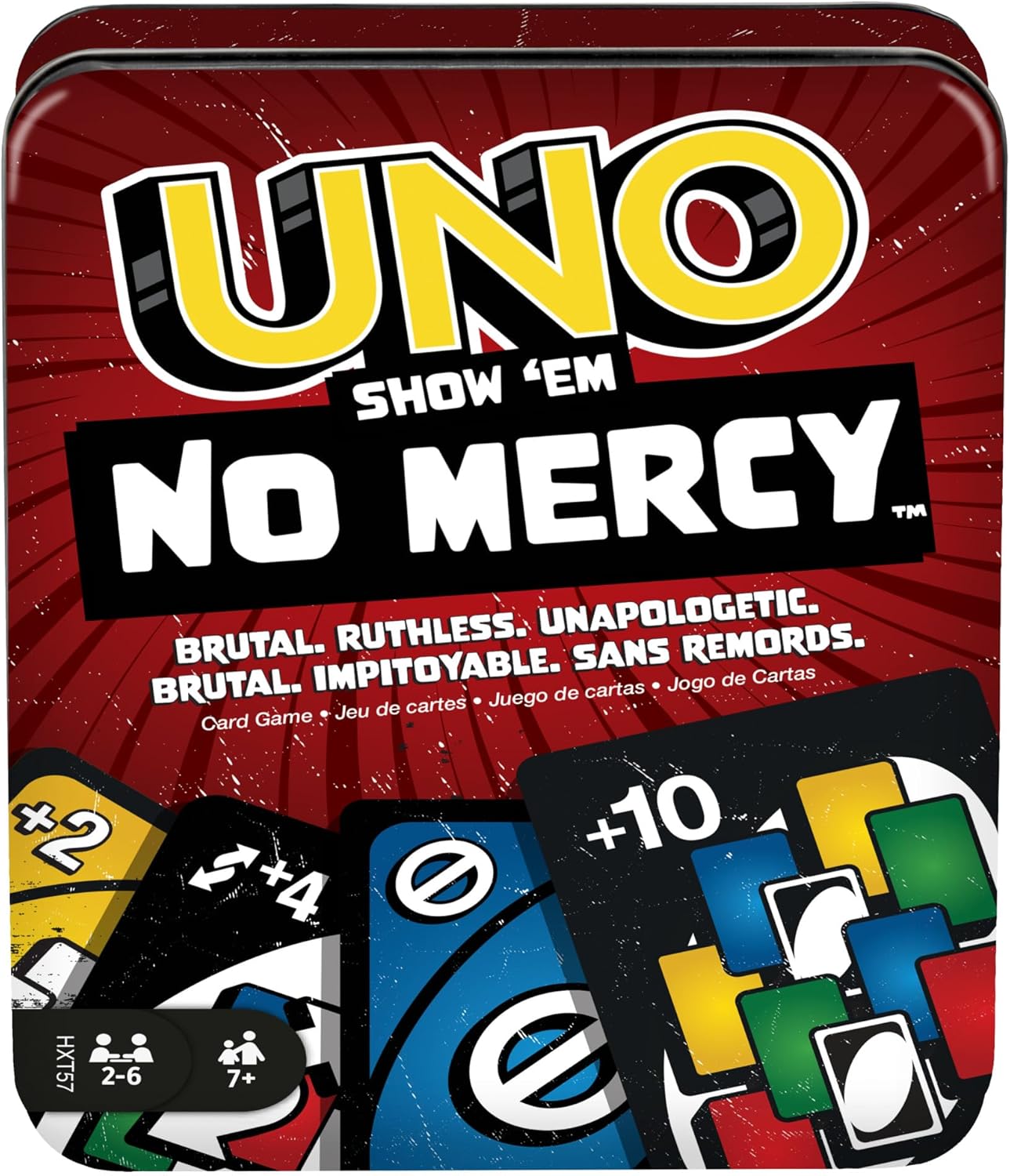 UNO Show 'em No Mercy Card Game - Ages 10+