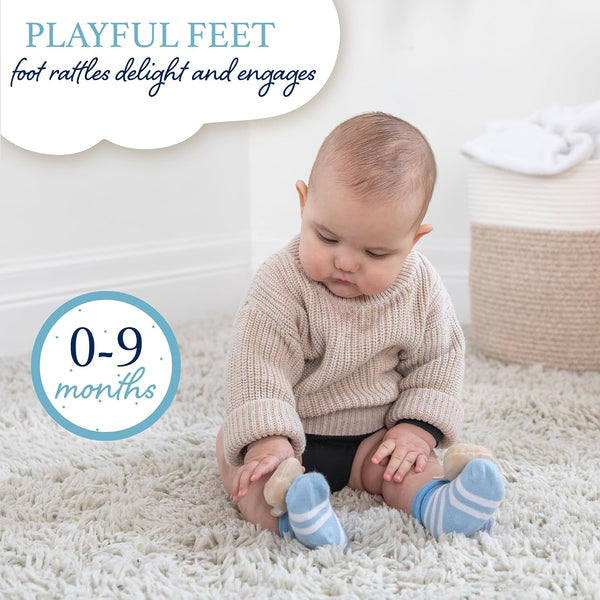 Beatrix Potter's Peter Rabbit Foot Rattles Baby Socks
