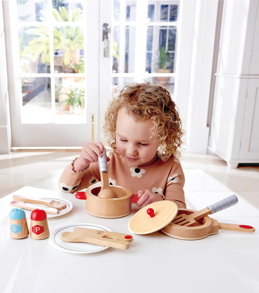 Hape: Cook & Serve Set - Ages 2+