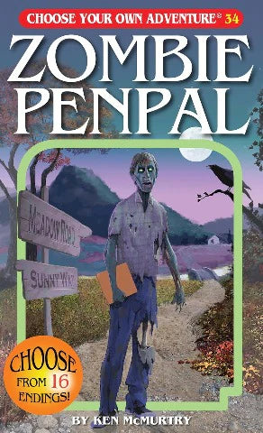 CB: Choose Your Own Adventure #34: Zombie Penpal - Ages 10+