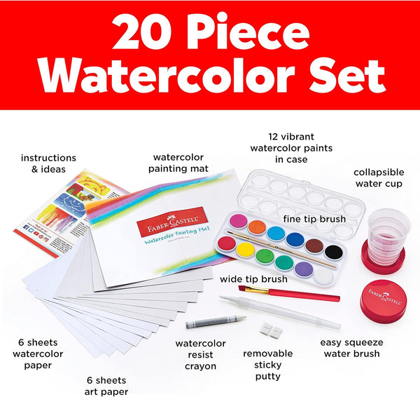 FC: Young Artist Learn to Watercolour