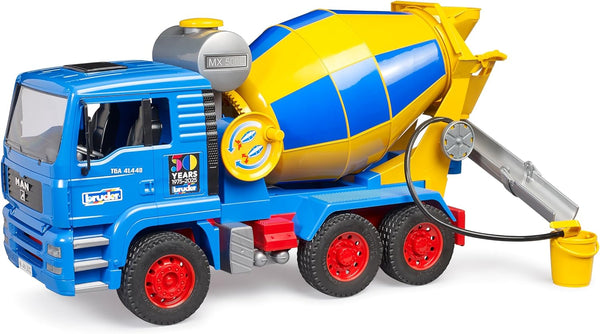 Bruder: MAN TGA Cement Mixer Truck 50th Anniversary - Ages 3+