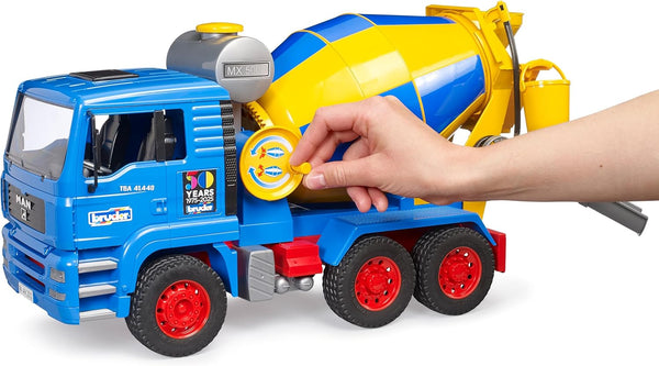Bruder: MAN TGA Cement Mixer Truck 50th Anniversary - Ages 3+